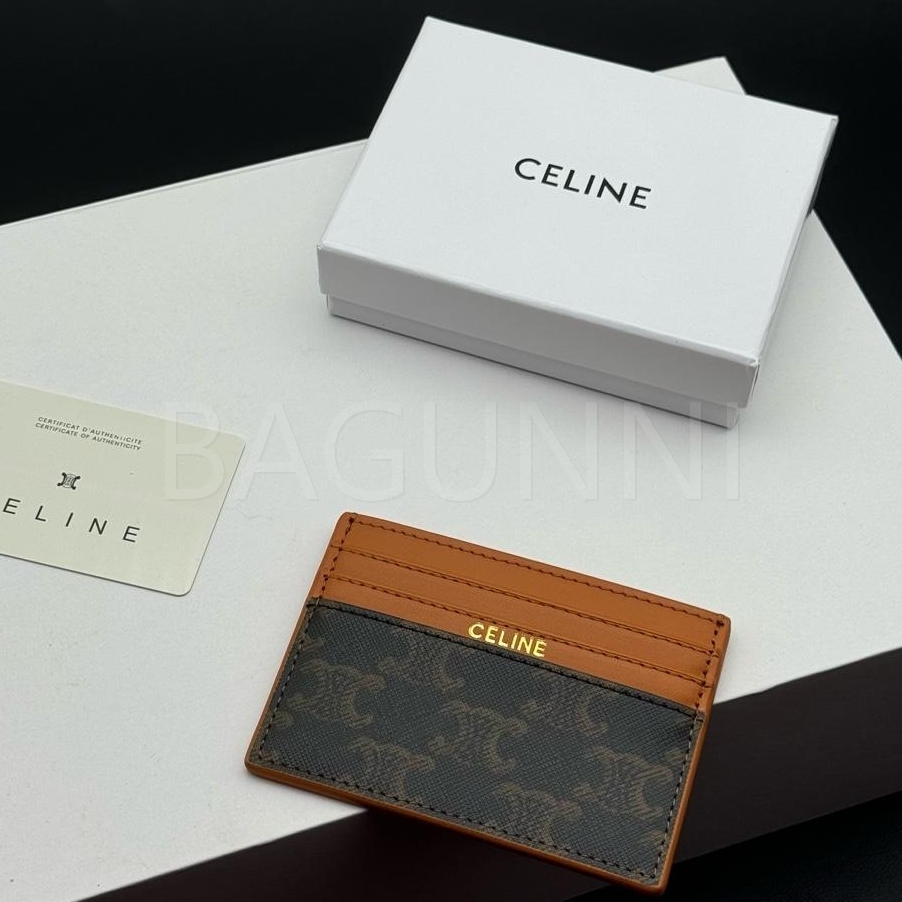 셀린느 트리옹프 플랩 카드지갑