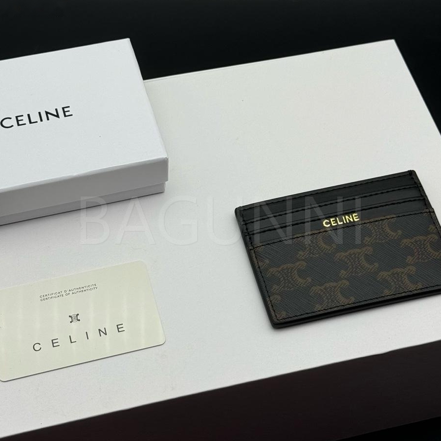 셀린느 트리옹프 플랩 카드지갑