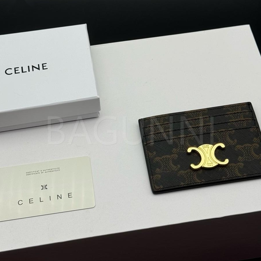 셀린느 트리옹프 플랩 카드지갑