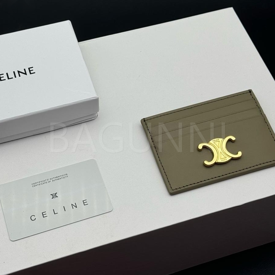 셀린느 트리옹프 플랩 카드지갑