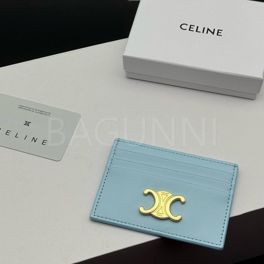 셀린느 트리옹프 플랩 카드지갑