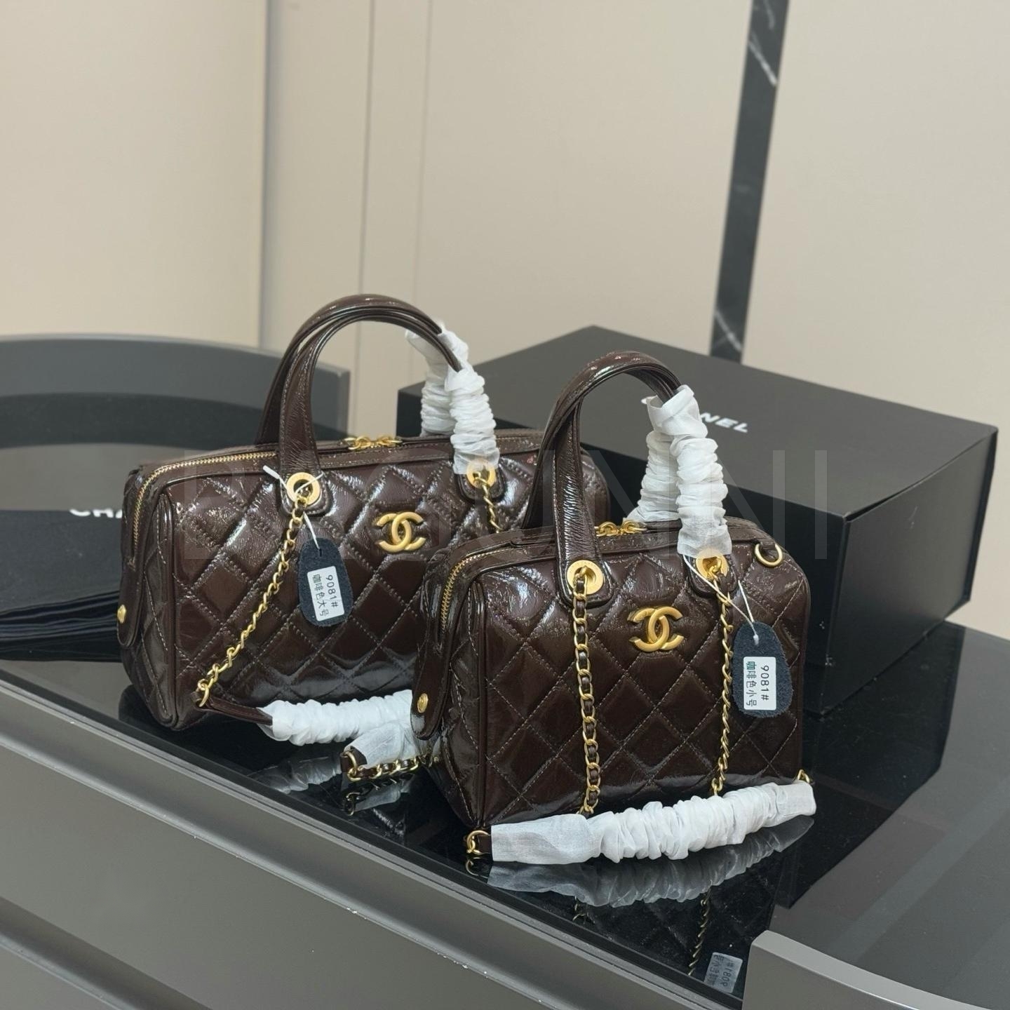 샤넬 22 볼링 백