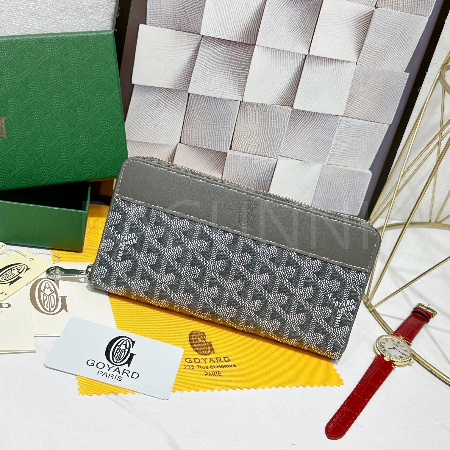 고야드 마티뇽 지퍼 지갑