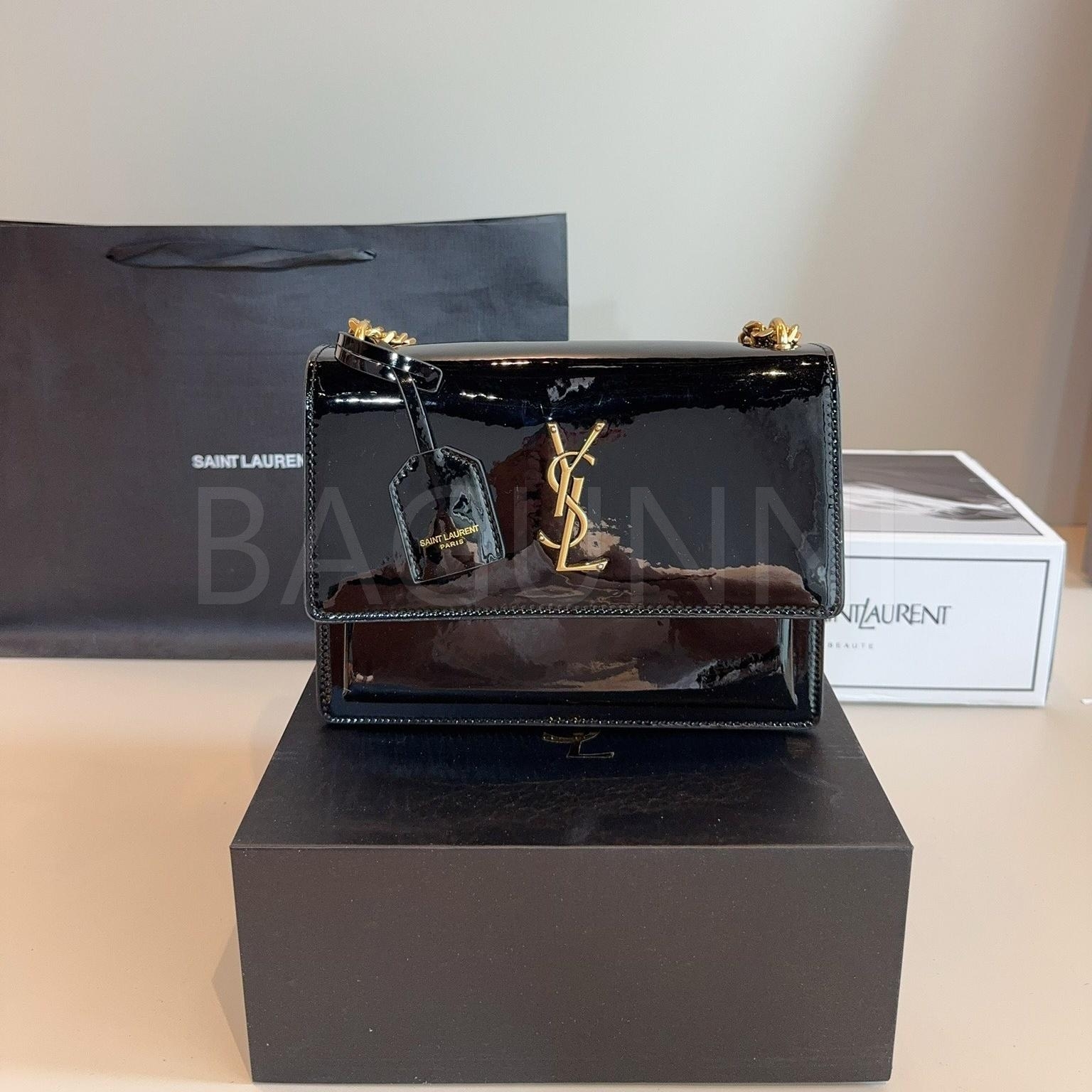 YSL 선셋 숄더백