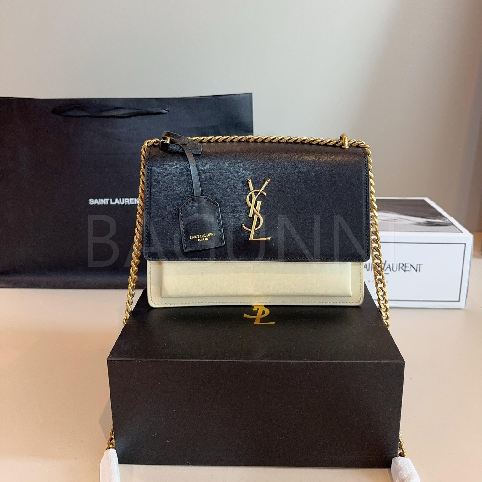 YSL 선셋 숄더백