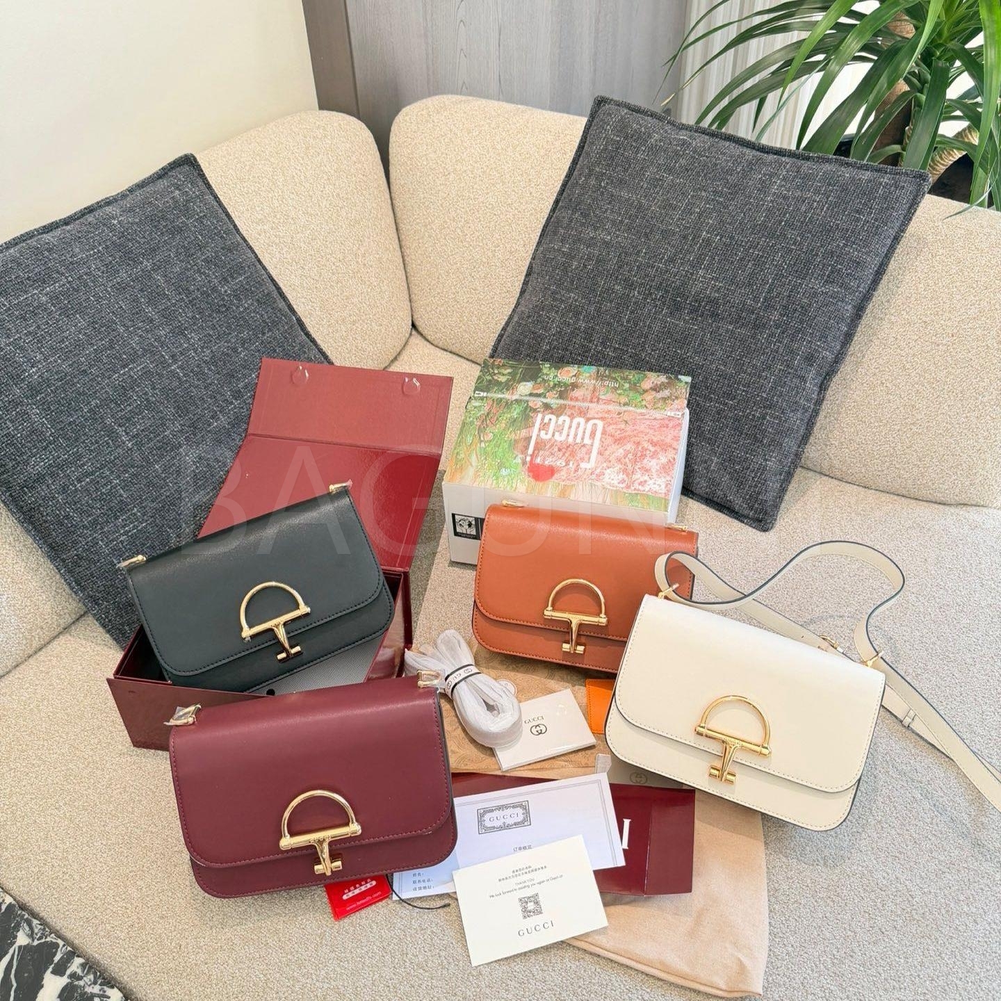 구찌 시에나 숄더백