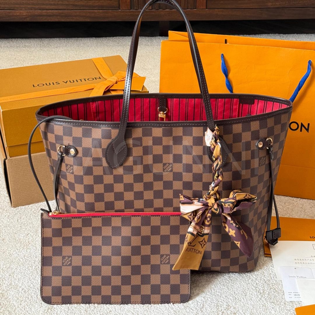 루이비통 다미에 네버풀 토트백