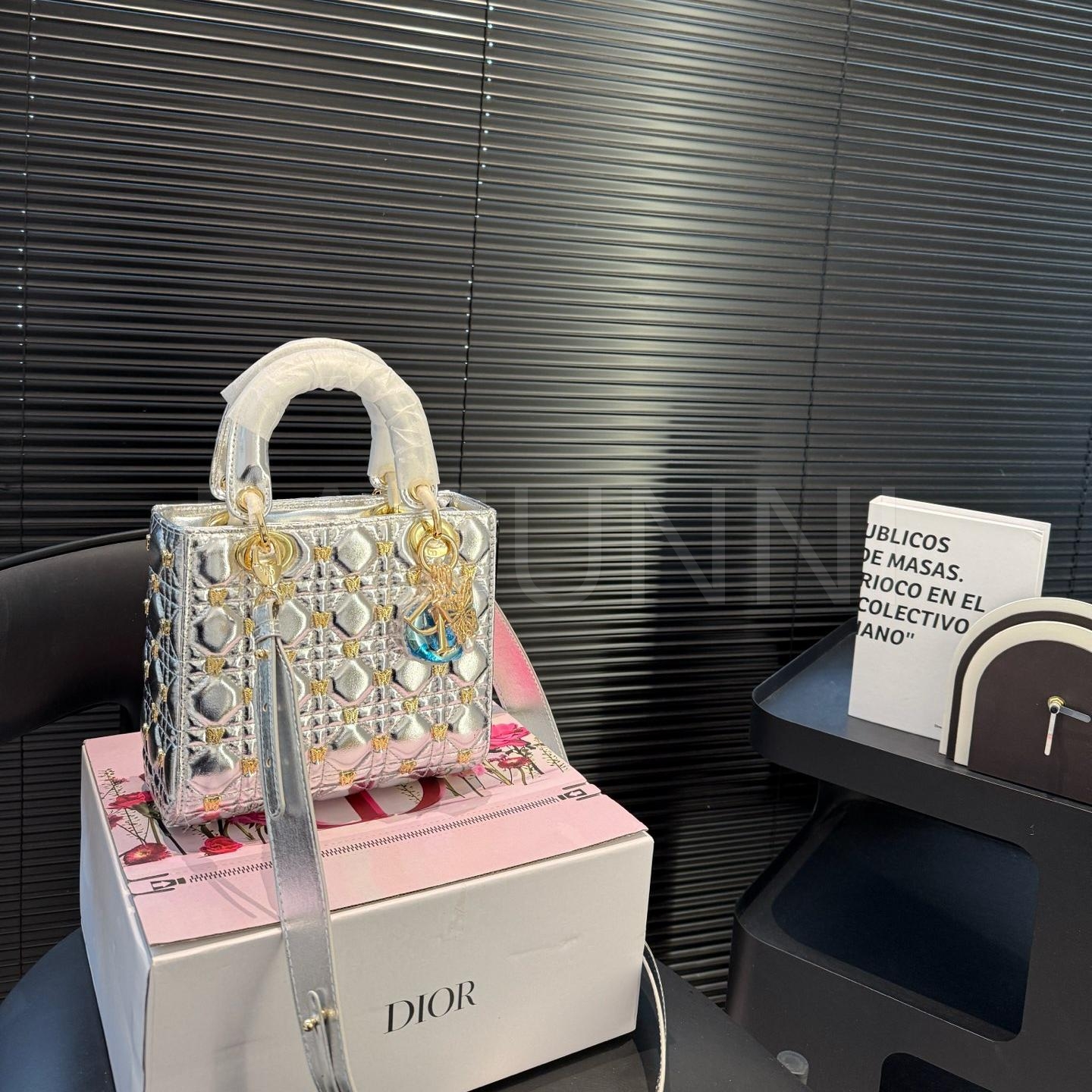 디올 레이디 디올 탑핸들백