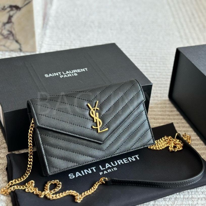 YSL 퀼팅 백