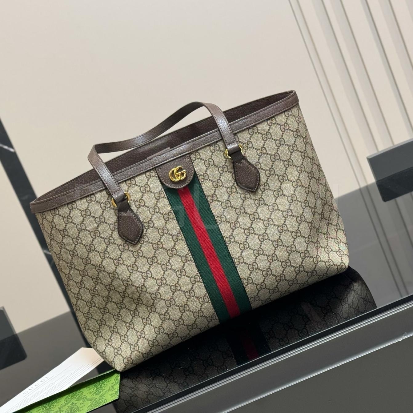 구찌 캔버스 쇼퍼백