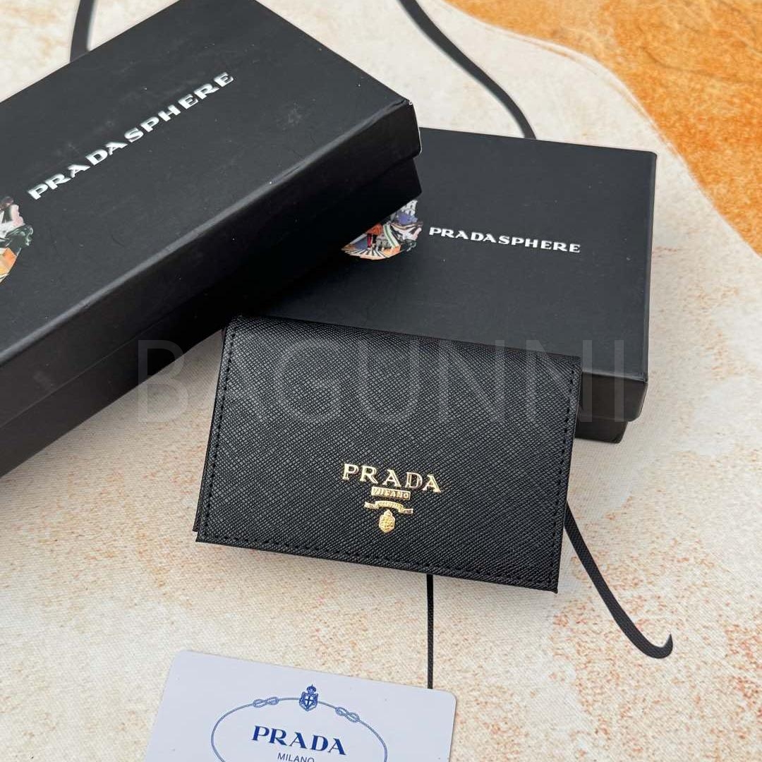 프라다 사피아노 카드지갑