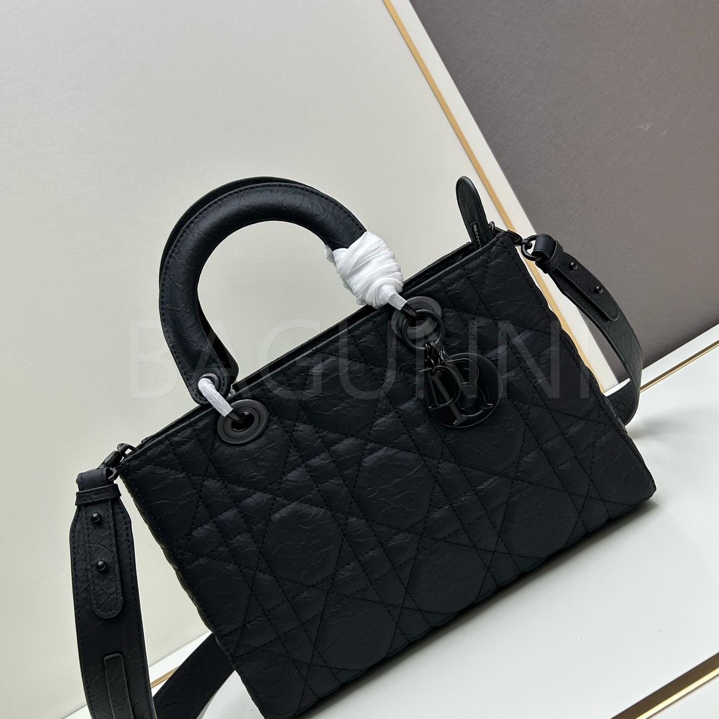 디올 레이디 디올 토트백