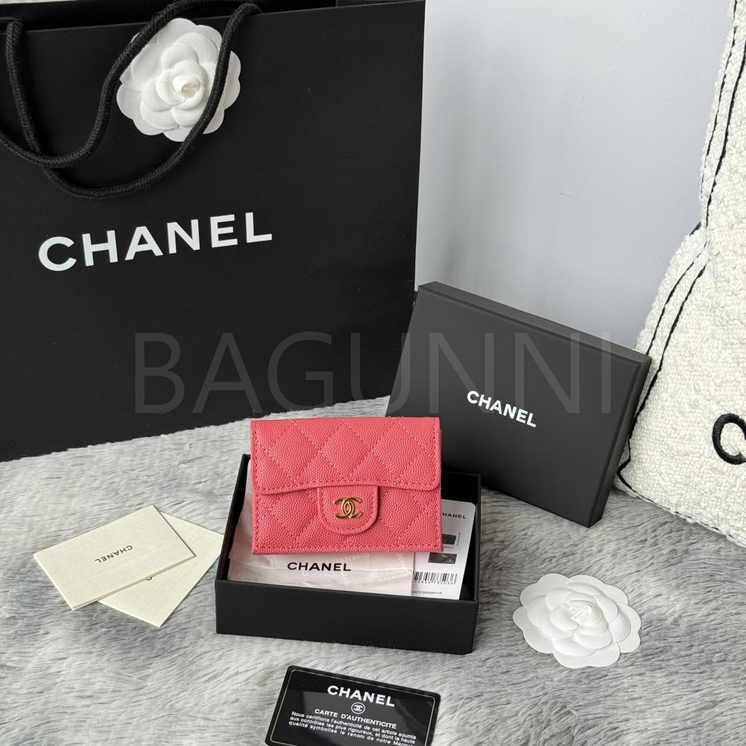 샤넬 트리폴드 반지갑