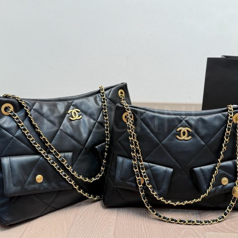 샤넬 퀼팅 토트백