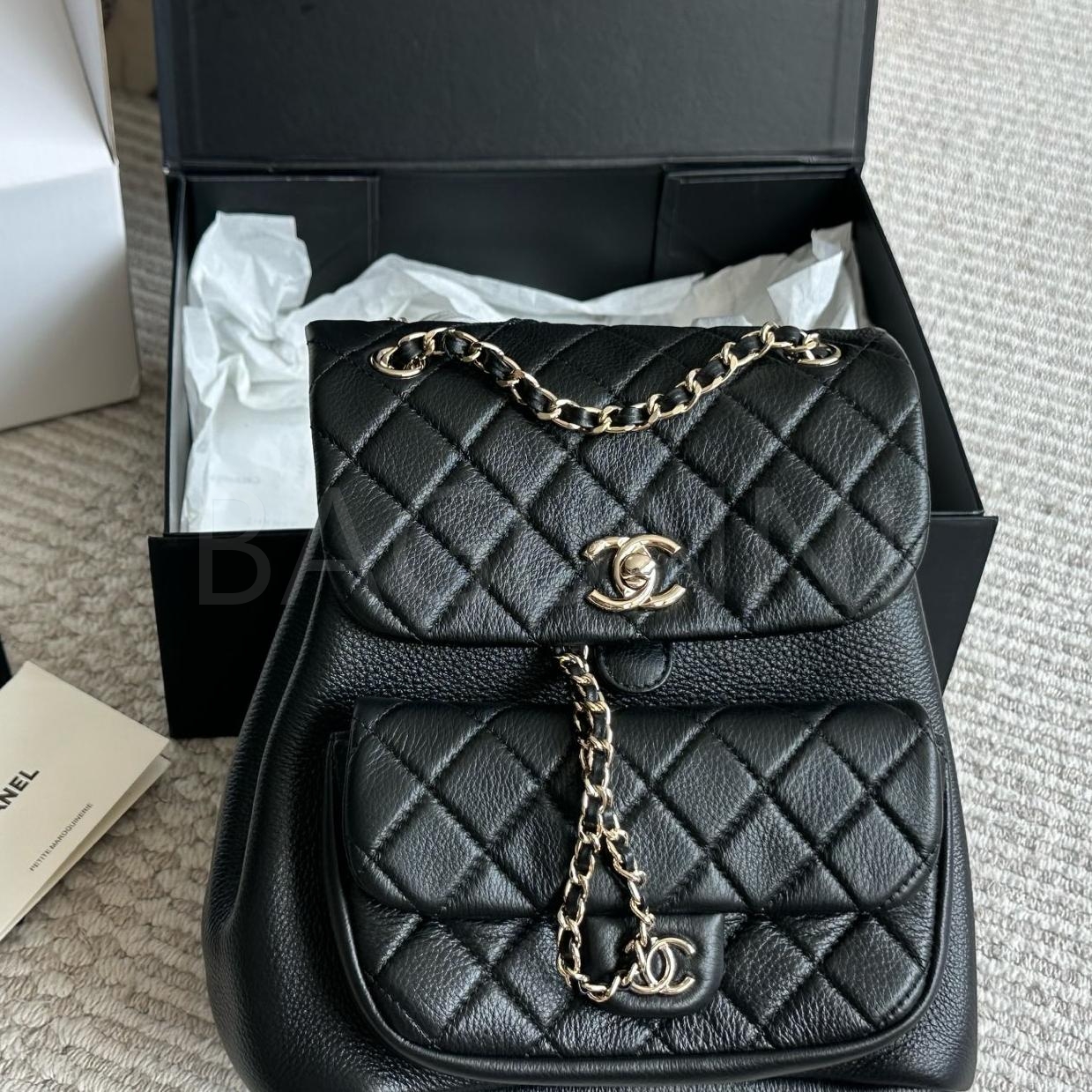 샤넬 두마 백팩