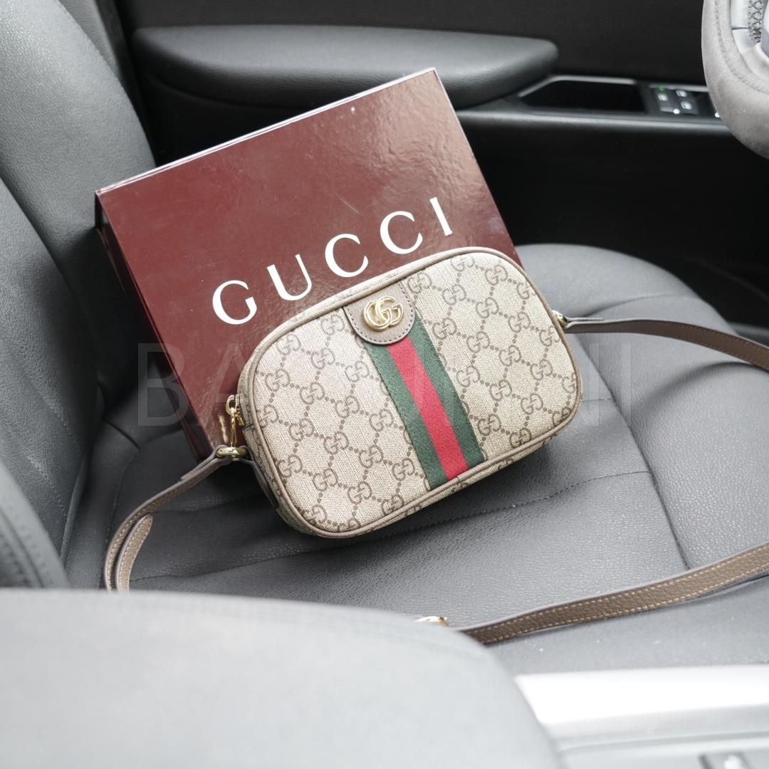 구찌 레더 백팩