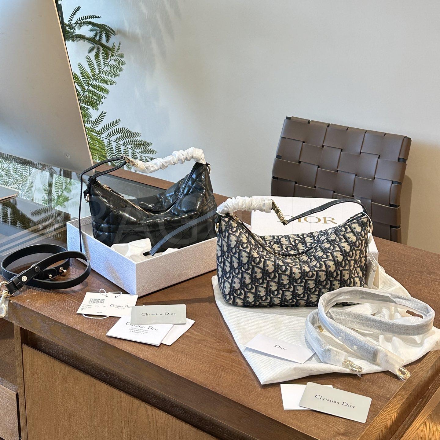 디올 자수 박스백