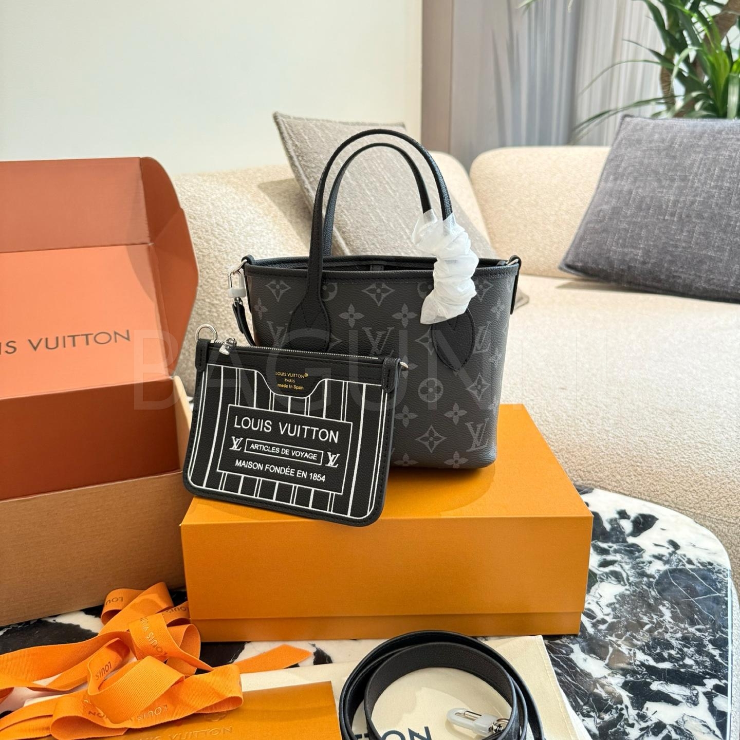 루이비통 네버풀 토트백