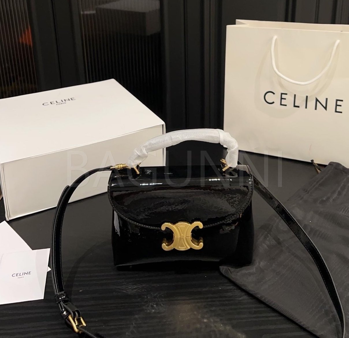 셀린느 틴 니노 탑핸들백