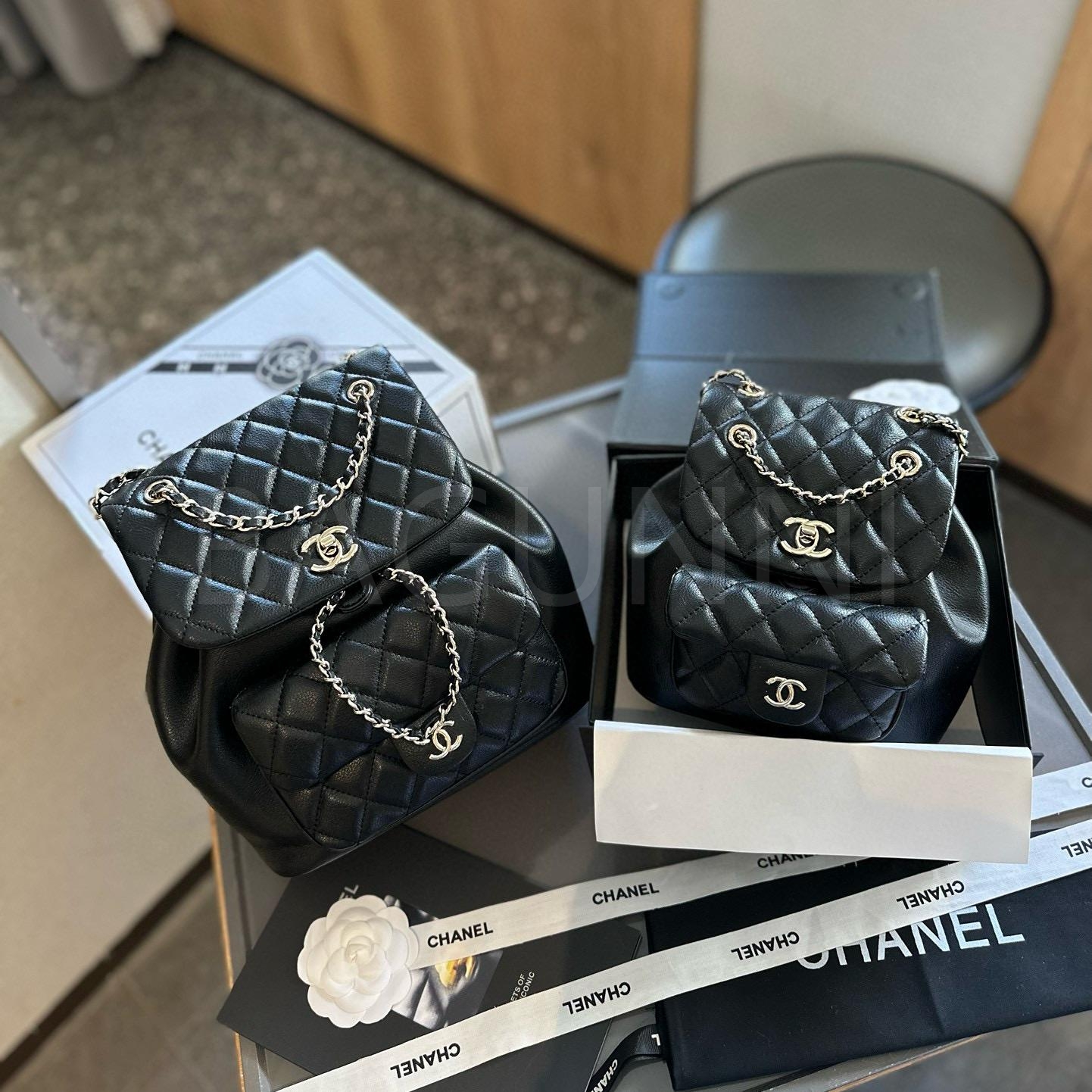 샤넬 두마 백팩