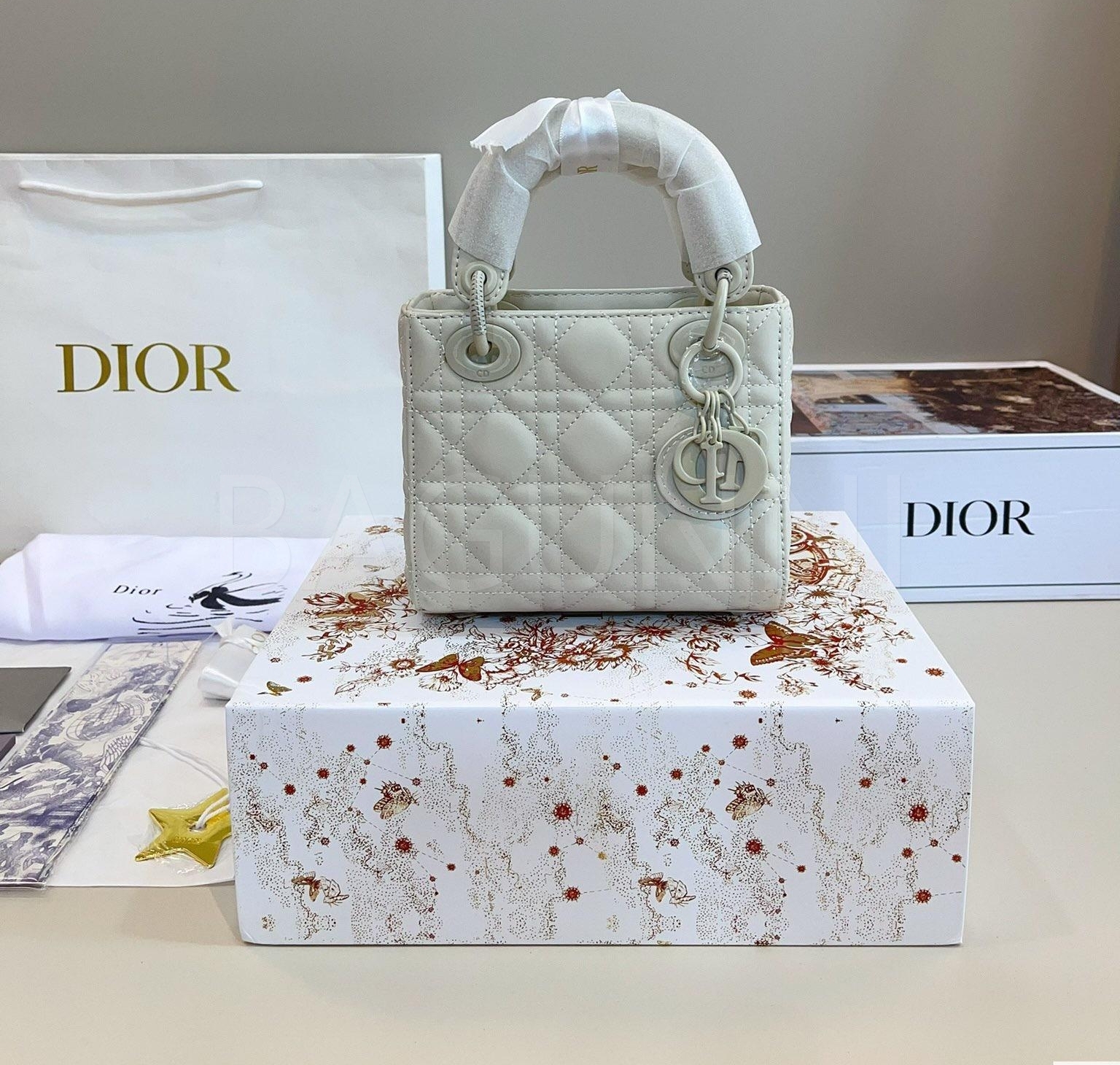 디올 레이디 디올 탑핸들백