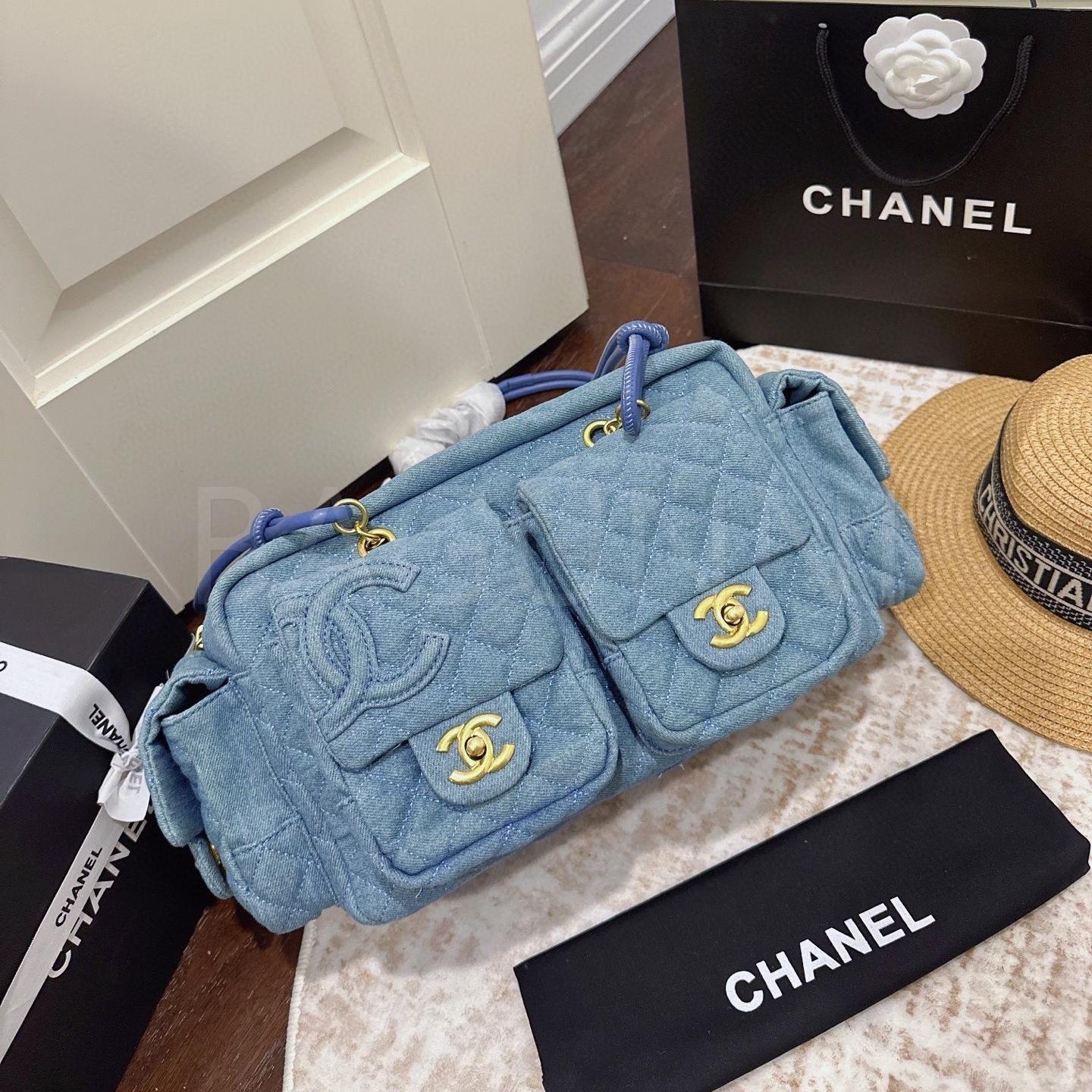 샤넬 깜봉 멀티 포켓 숄더백