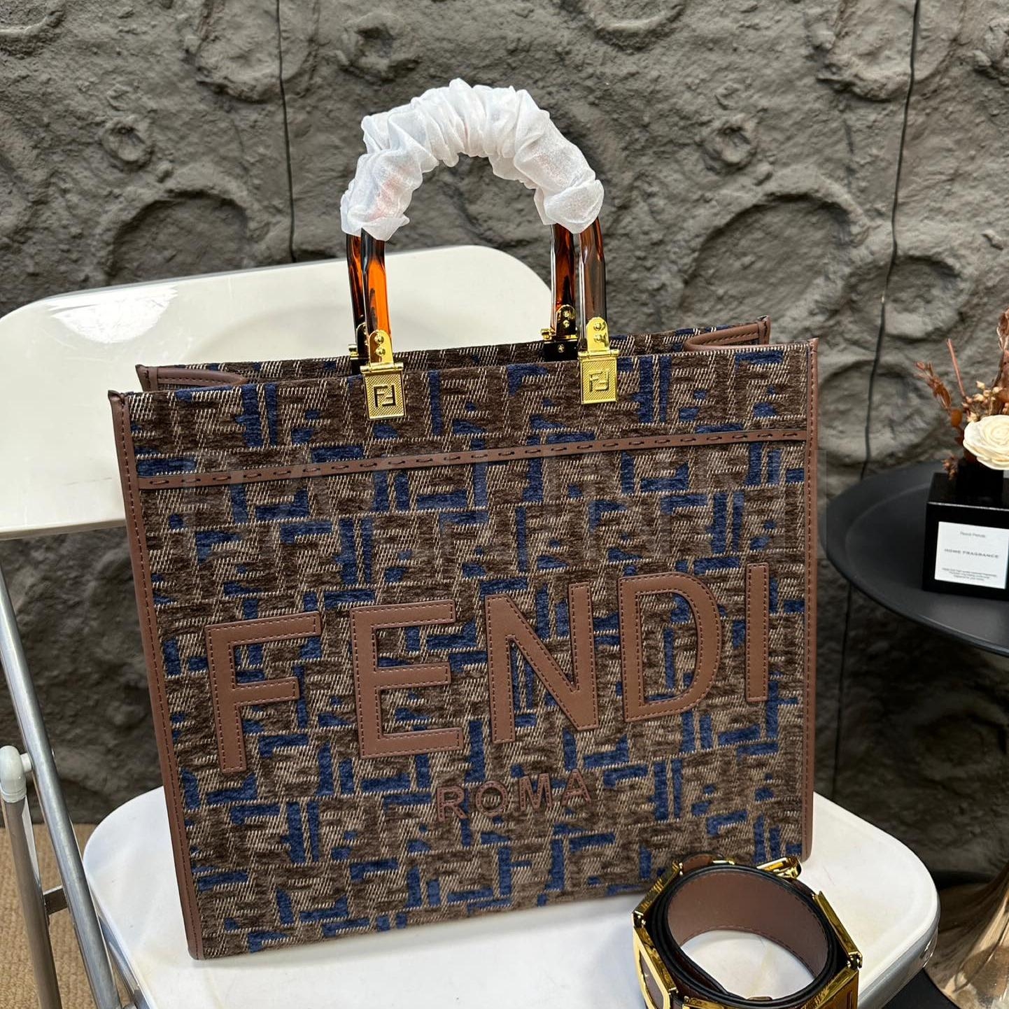 펜디 셔닐 토트백