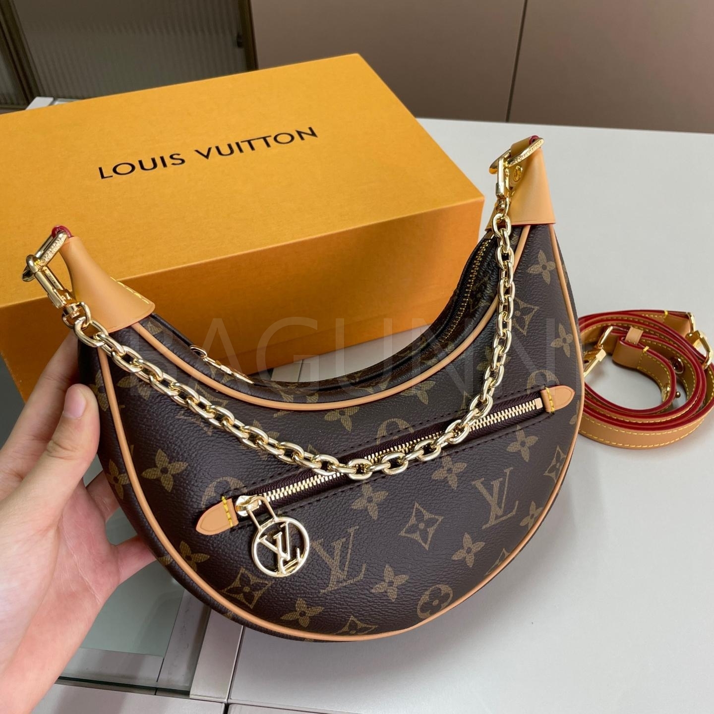 루이비통 5 아 7 숄더백