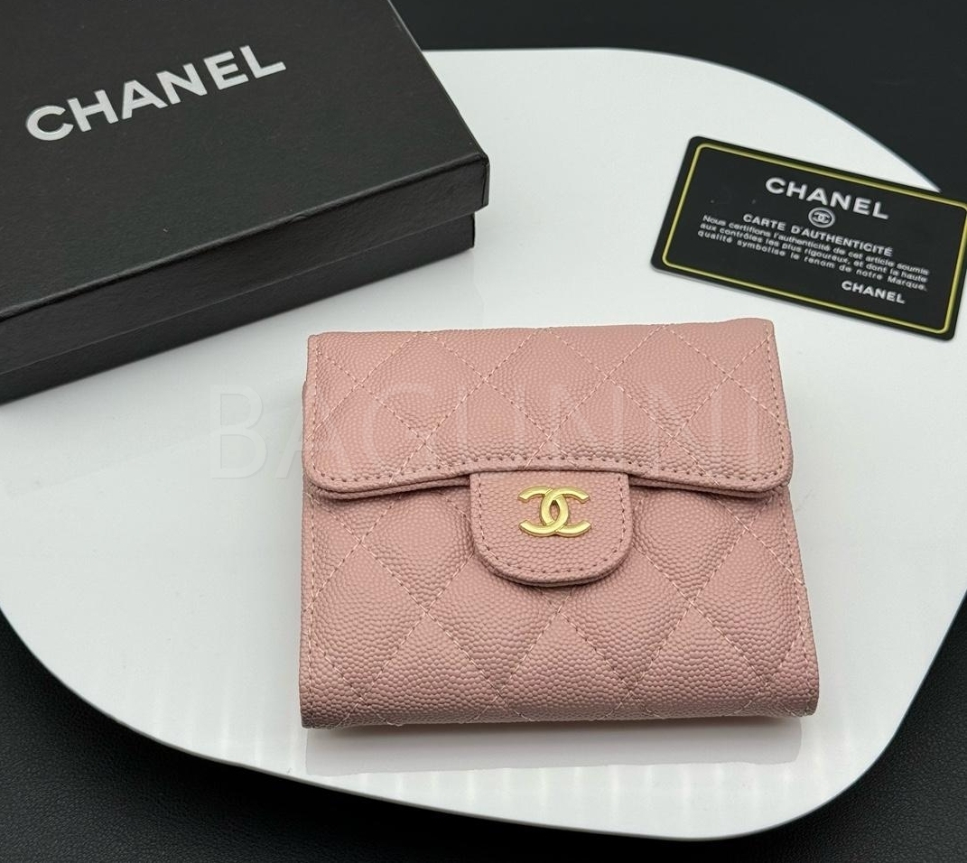 샤넬 트리폴드 반지갑