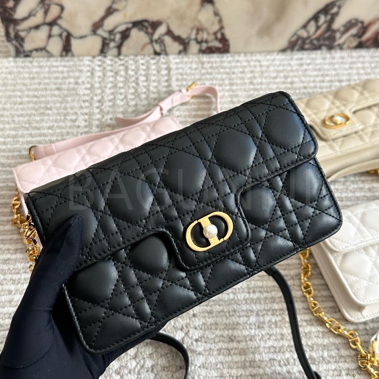 디올 체인 숄더백