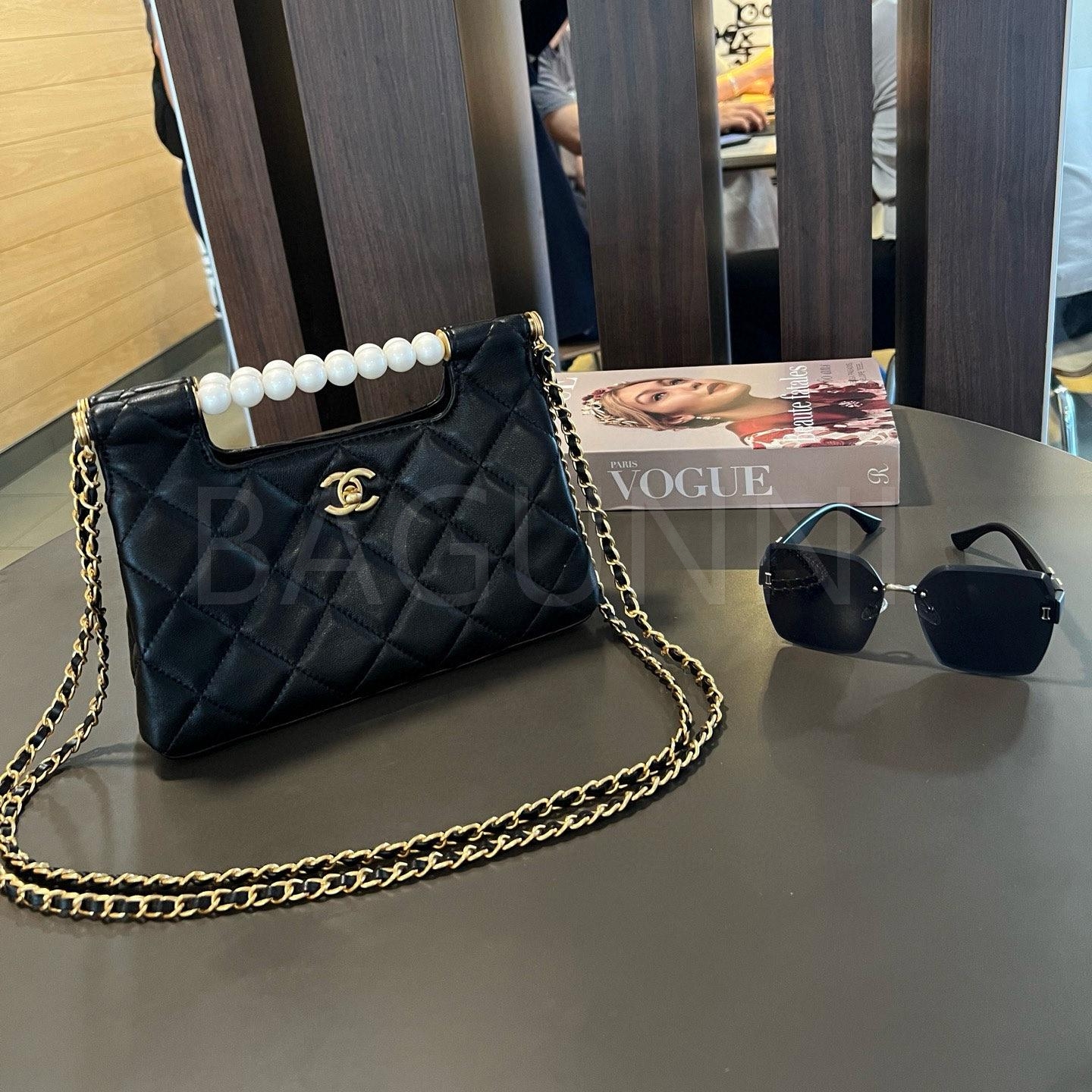 샤넬 25P 체인 백
