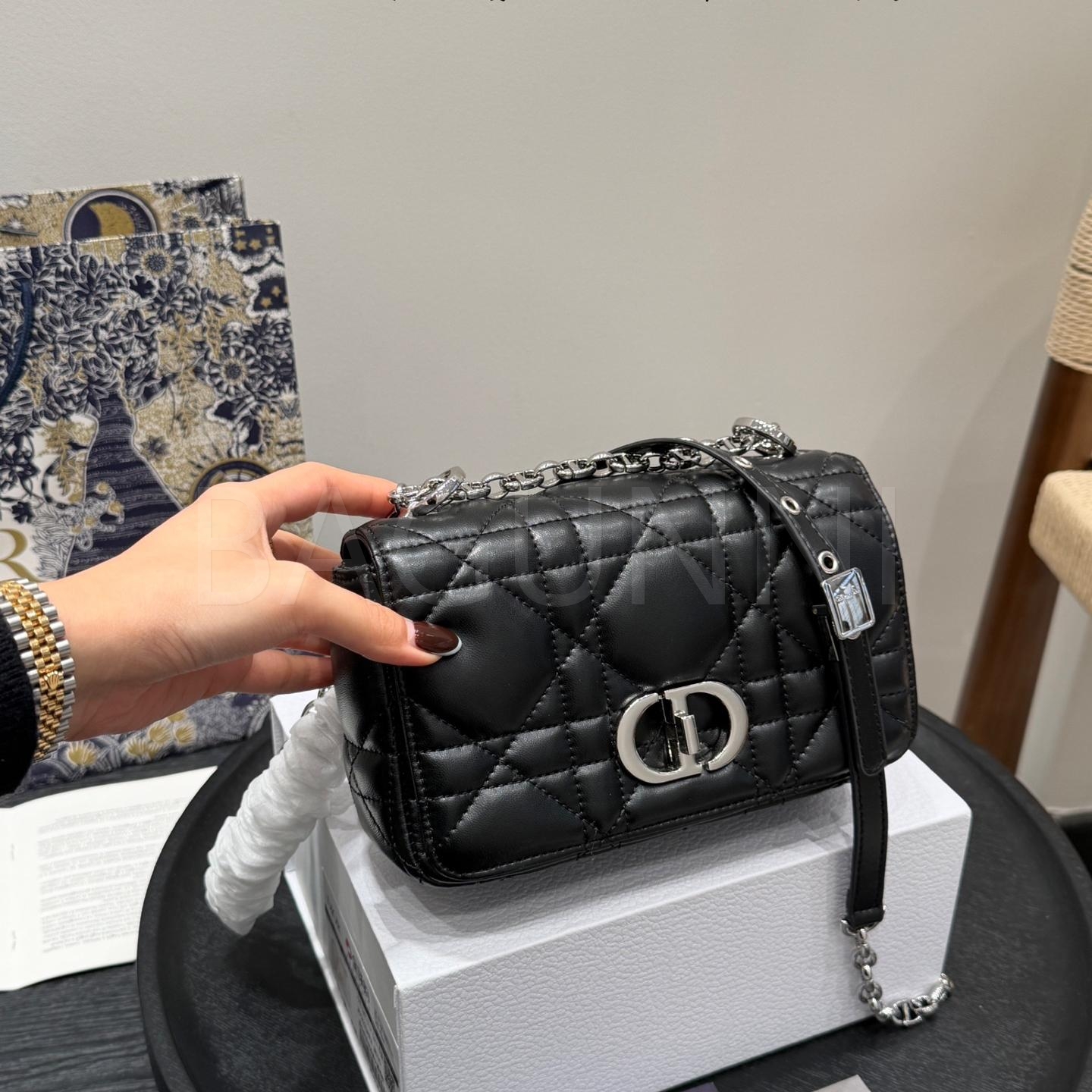 디올 카로 숄더백