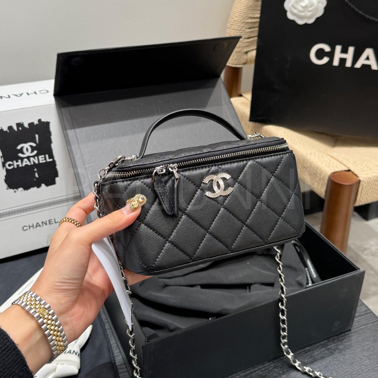 샤넬 25P 코스메틱 케이스