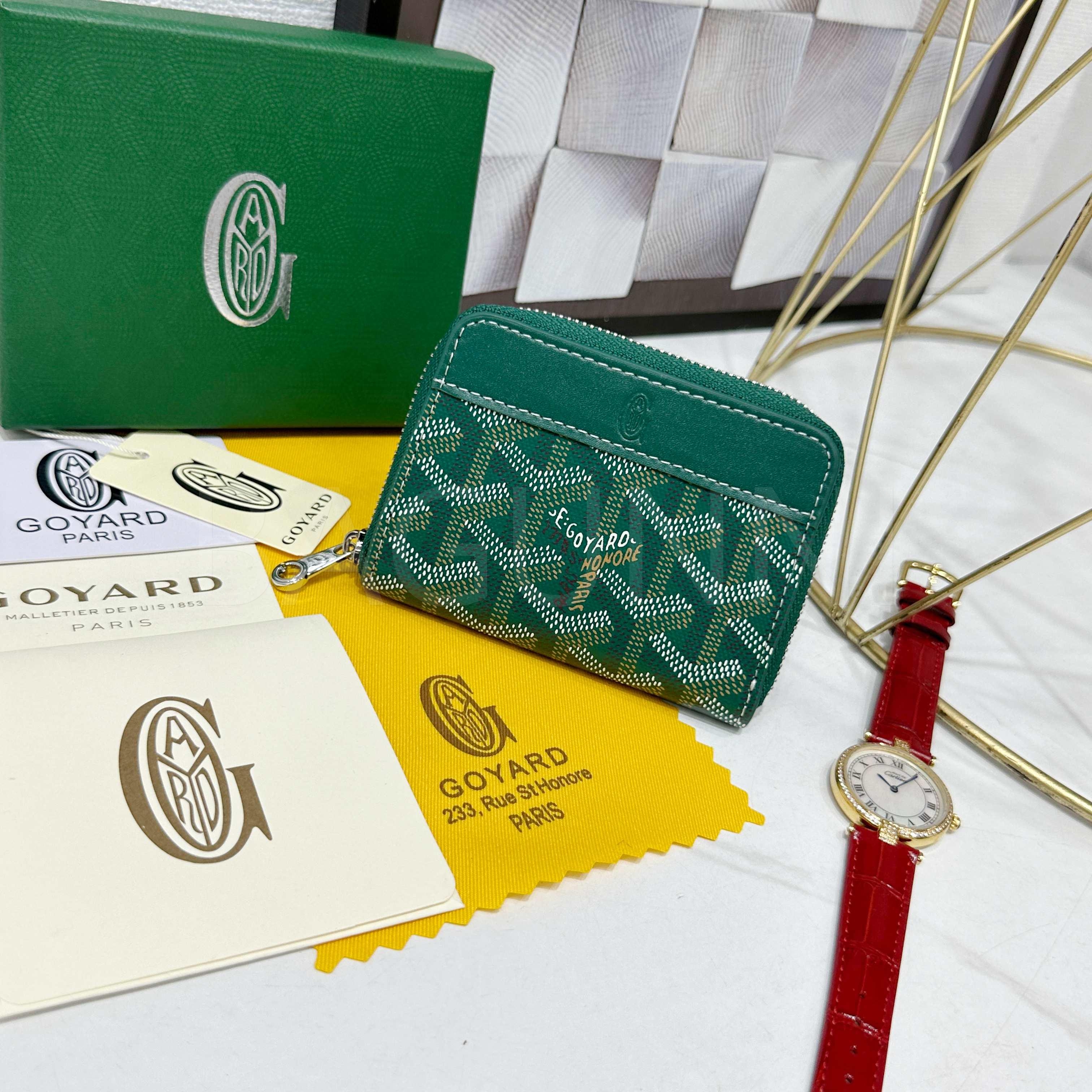 고야드 마티뇽 지퍼 지갑