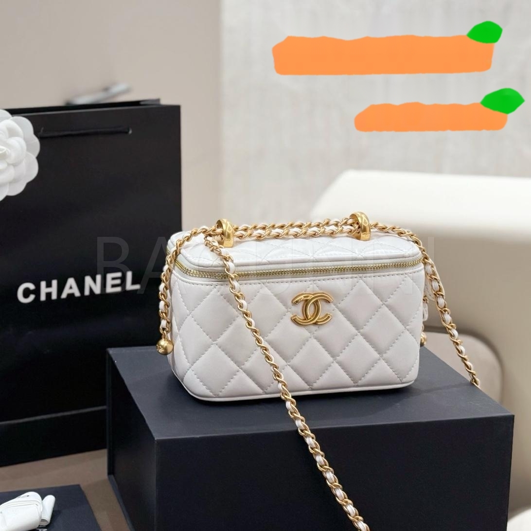 샤넬 더블 진주 19 백