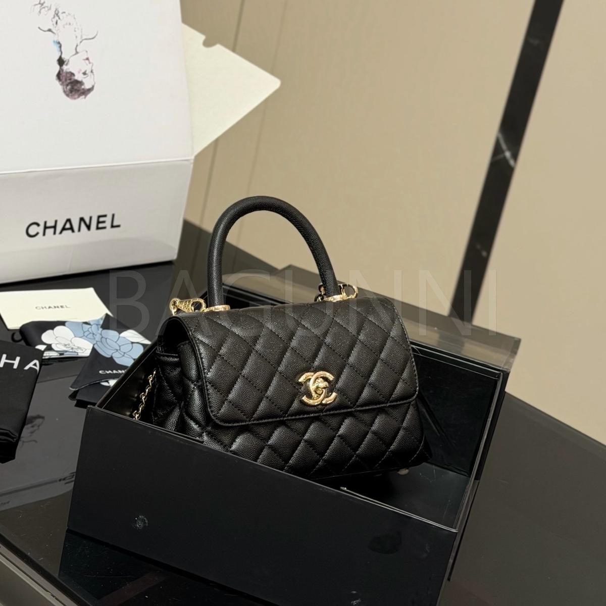 샤넬 코코핸들 백