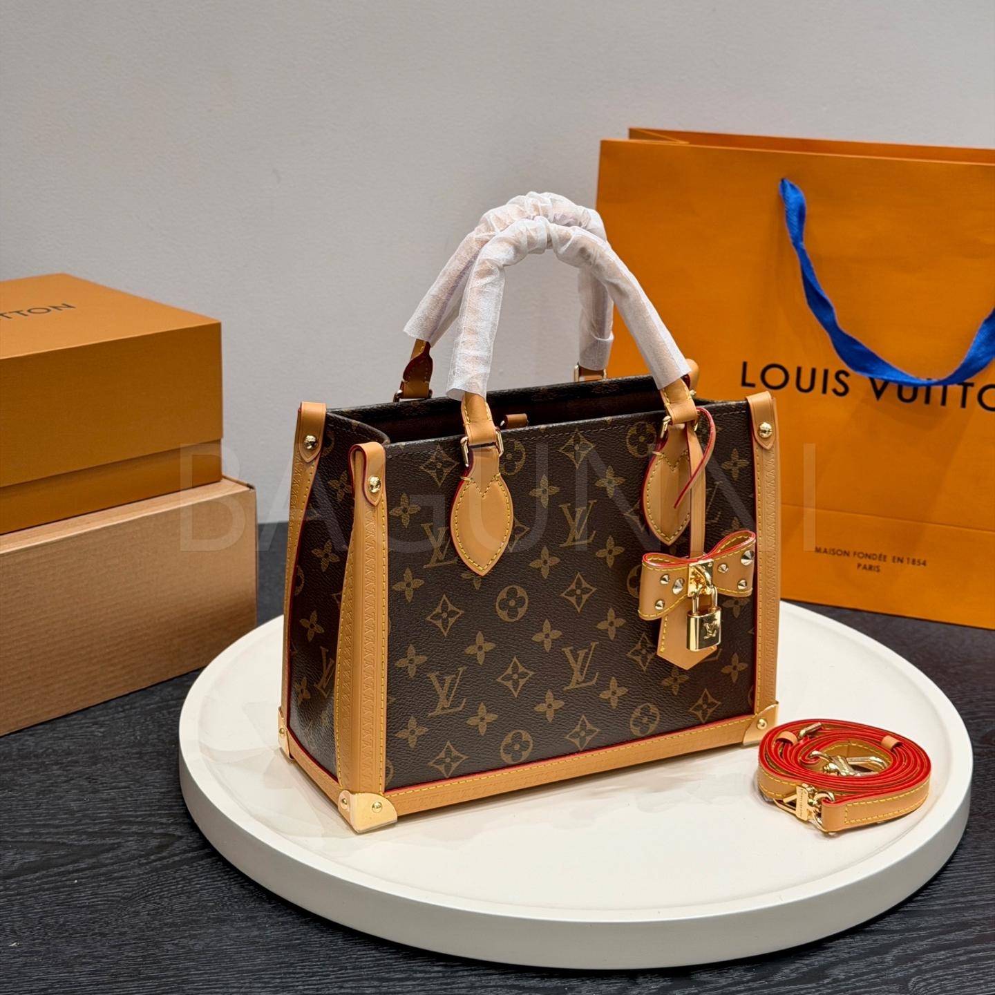 루이비통 x 무라카미 타카시 온더고 토트백