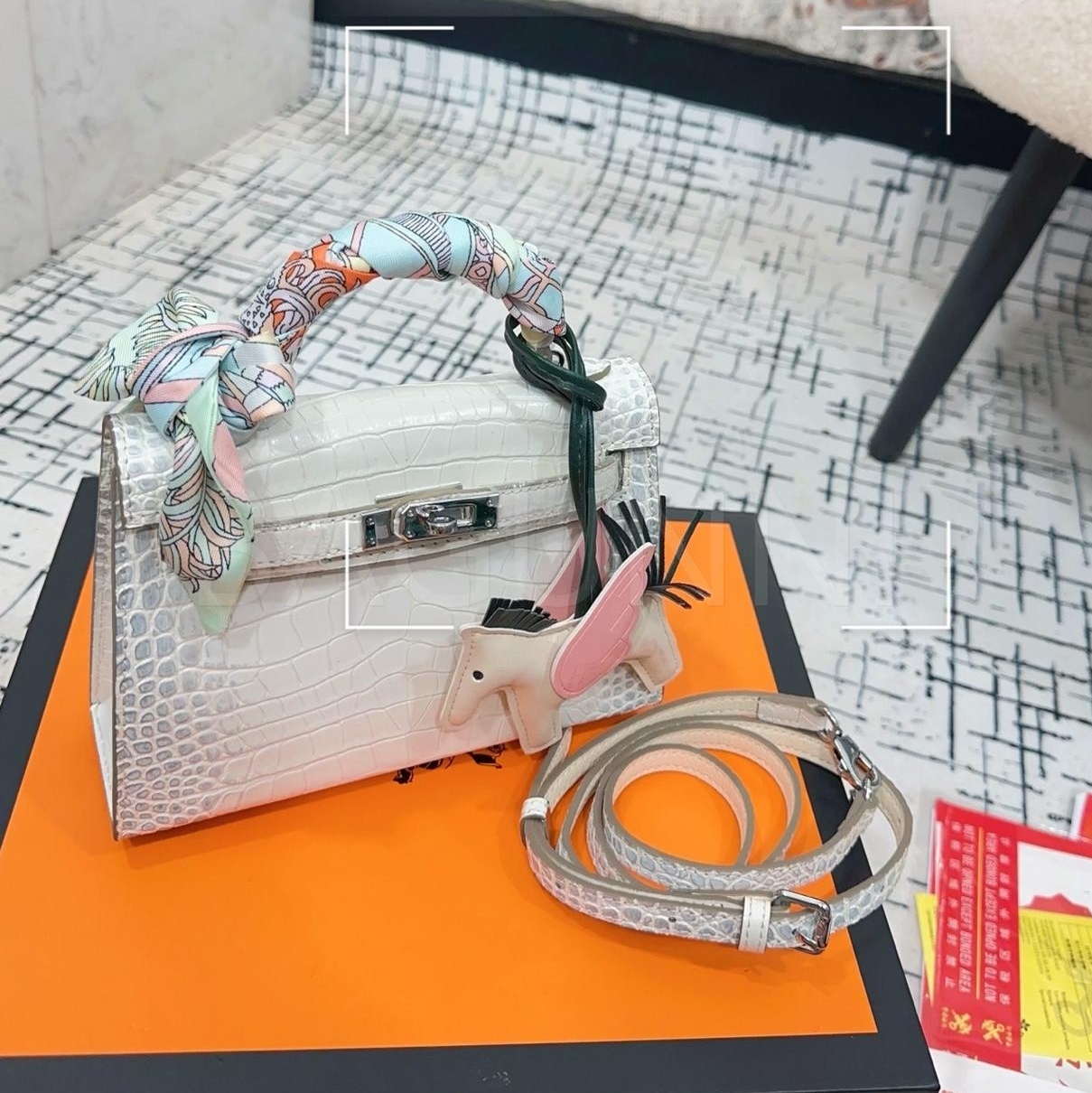 에르메스 켈리 토트백