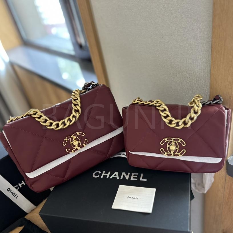 샤넬 19 플랩 백