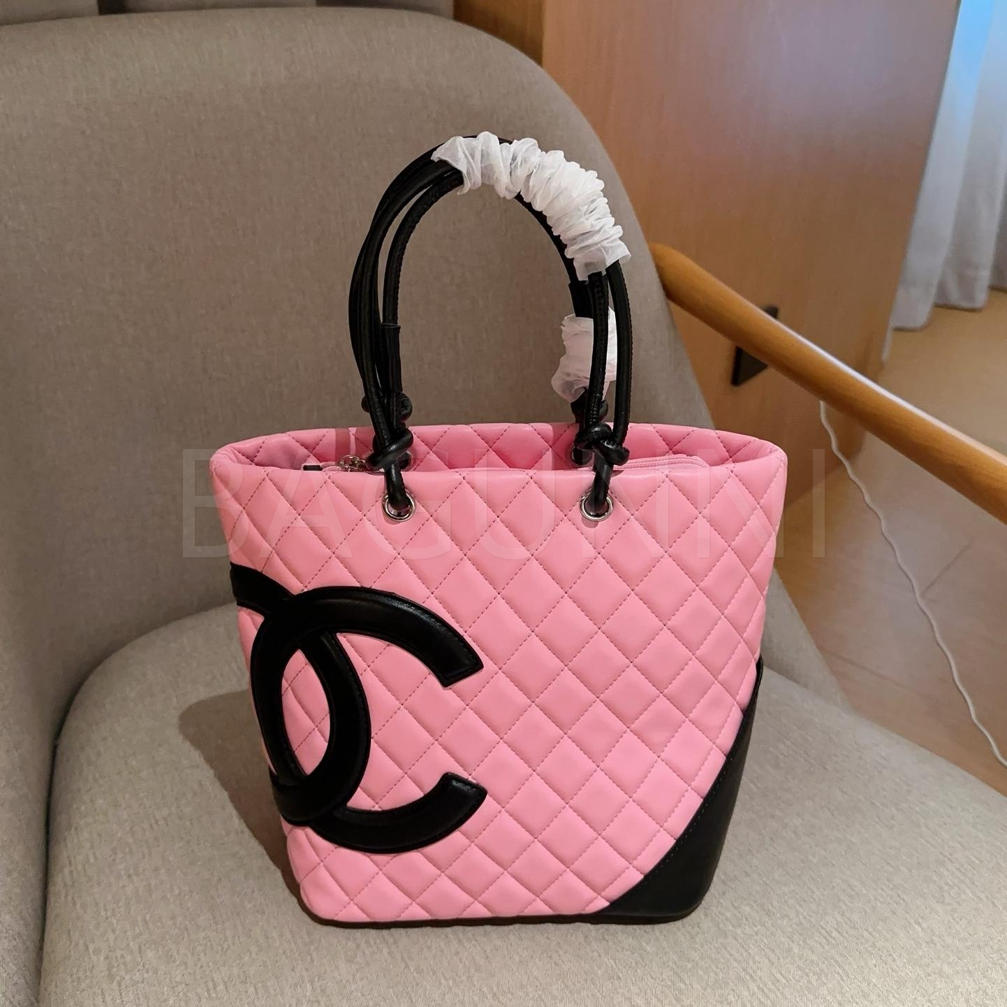 샤넬 깜봉 카바스 토트백