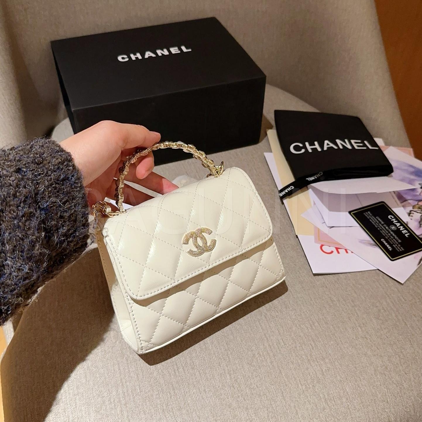 샤넬 24P 켈리 백