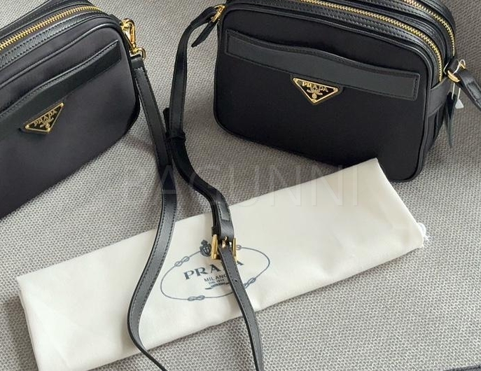 프라다 리나일론 카메라백
