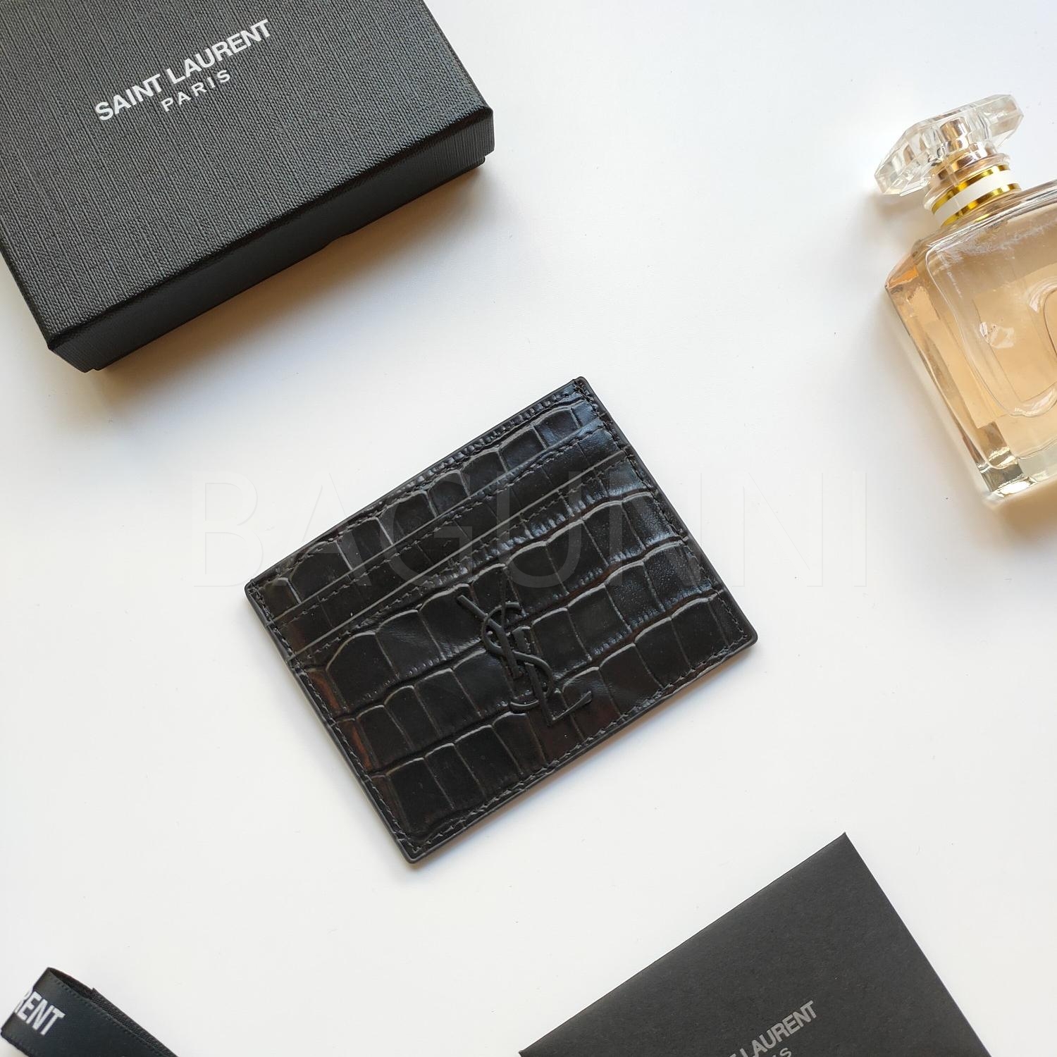 YSL 플랩 카드지갑