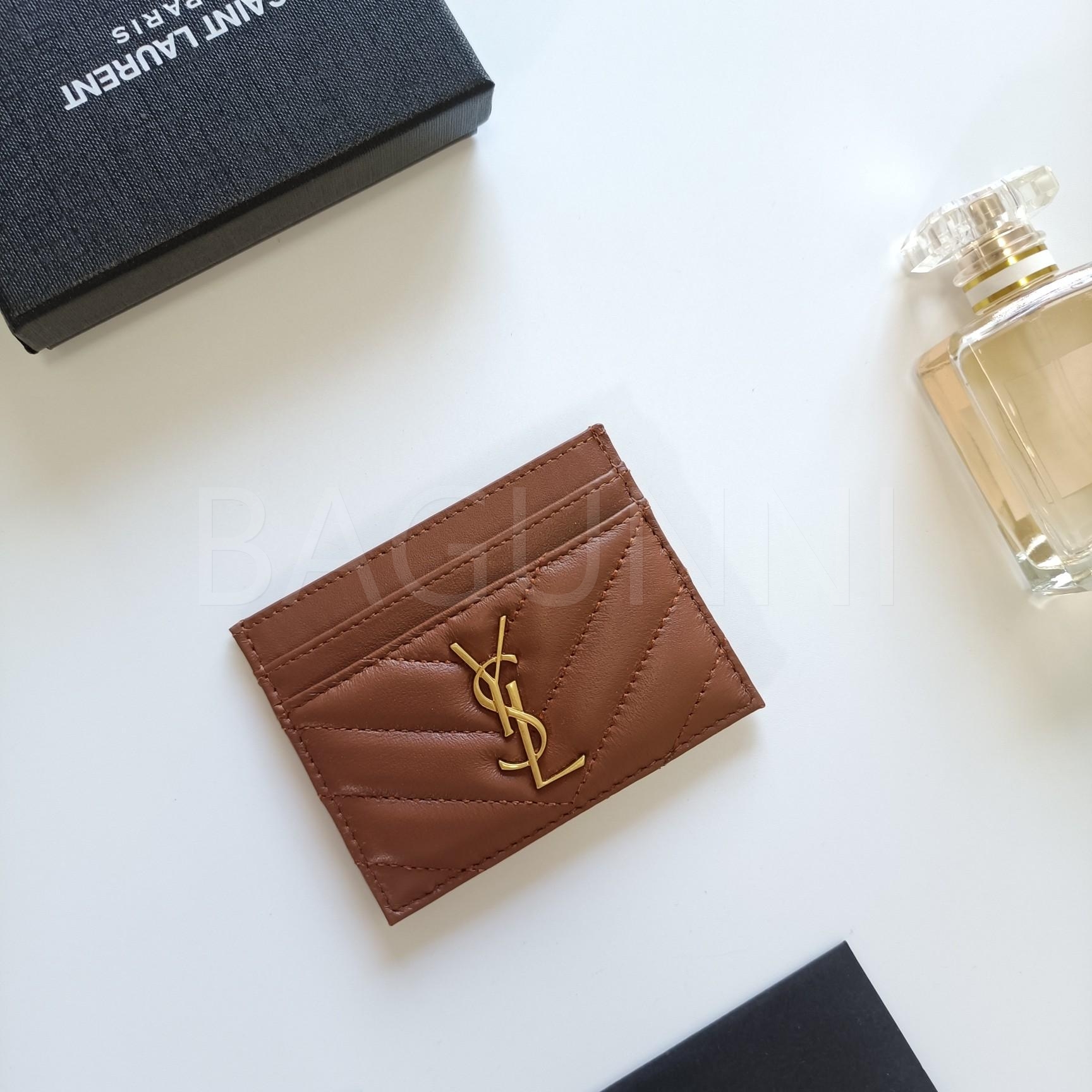 YSL 플랩 카드지갑