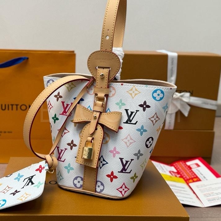 루이비통 x 무라카미 타카시 올 인 BB 버킷 백