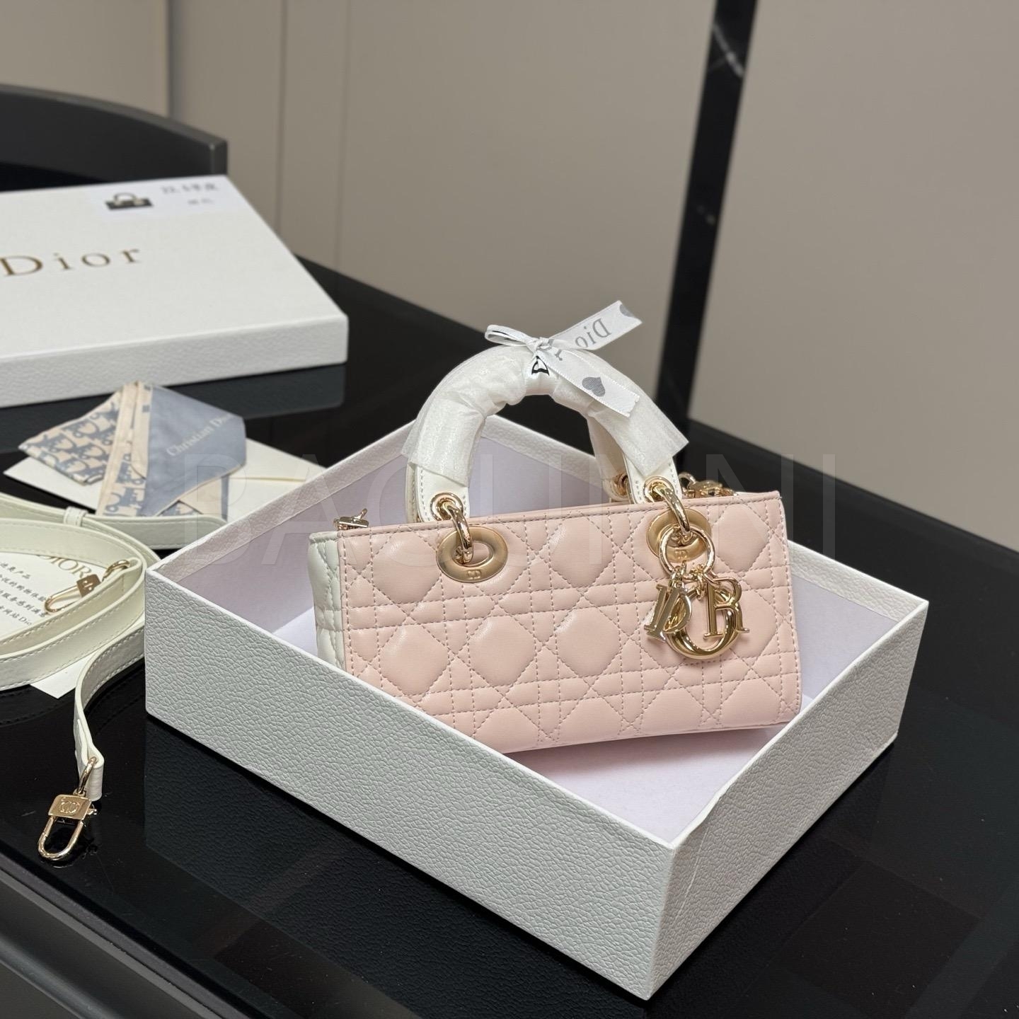 디올 레이디 디올 탑핸들백