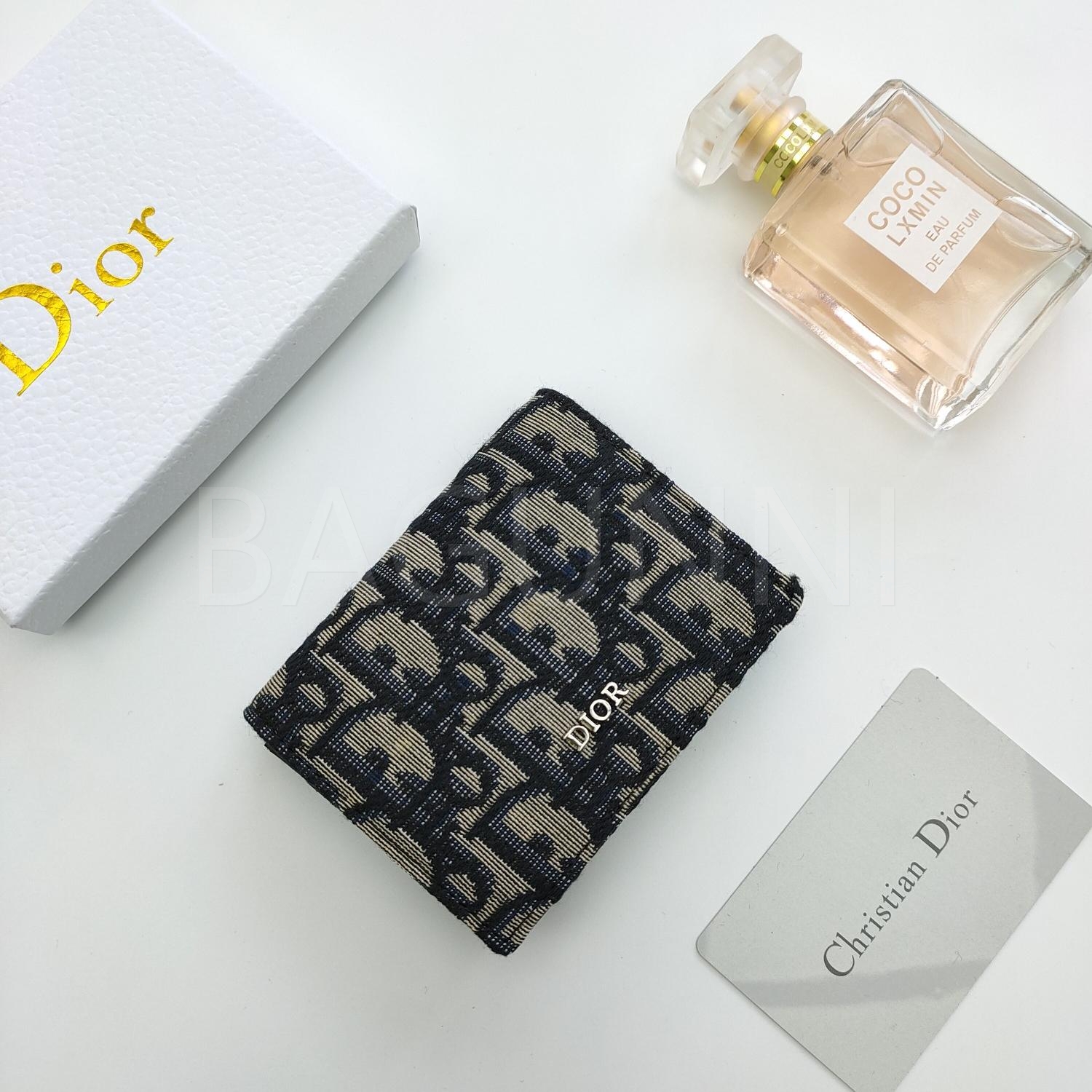 디올 오블리크 카드홀더