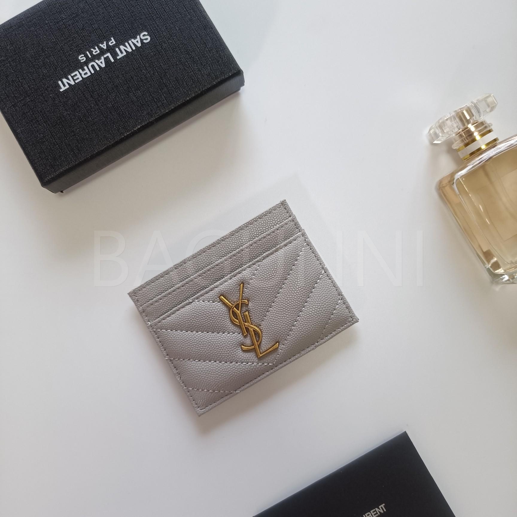 YSL 플랩 카드지갑