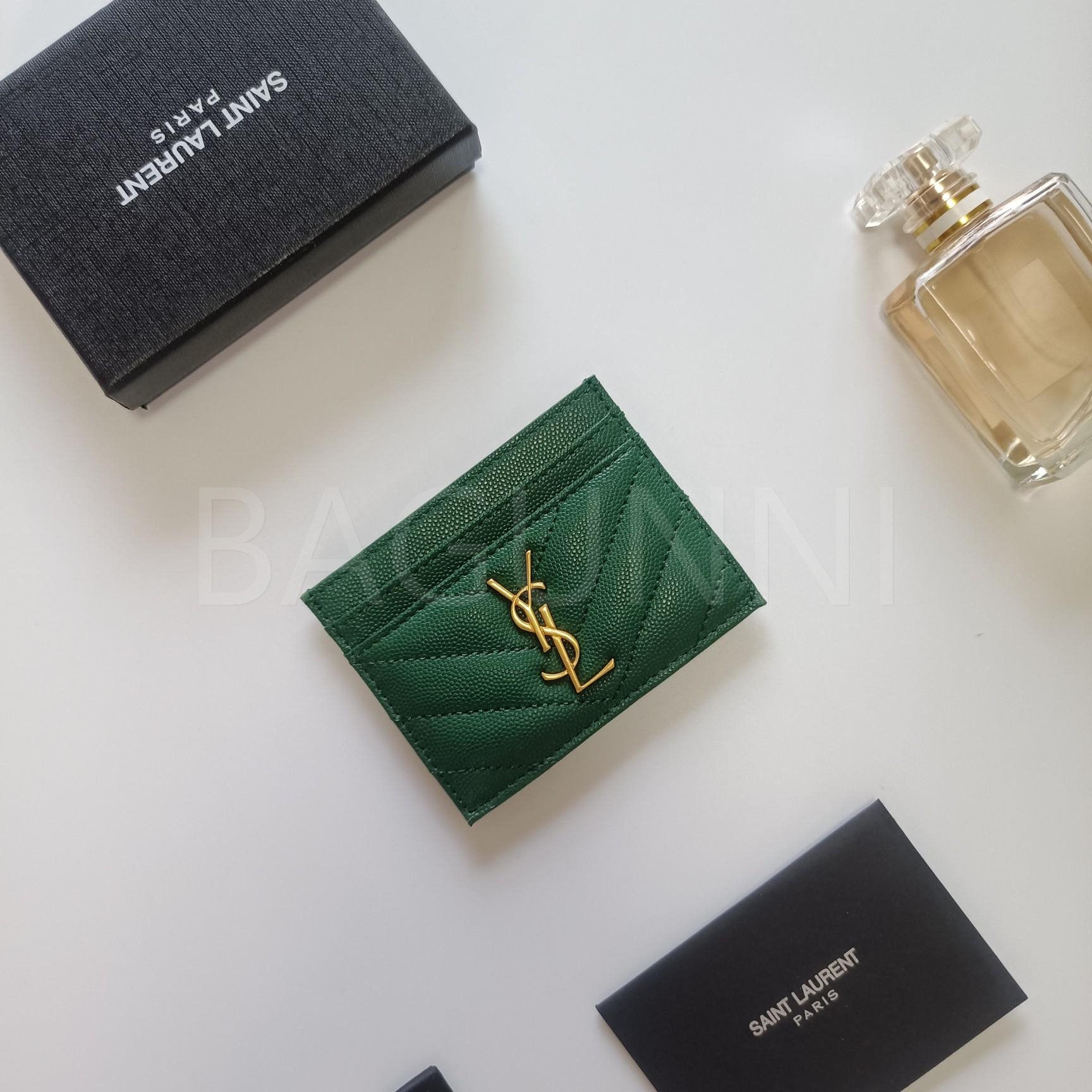 YSL 플랩 카드지갑