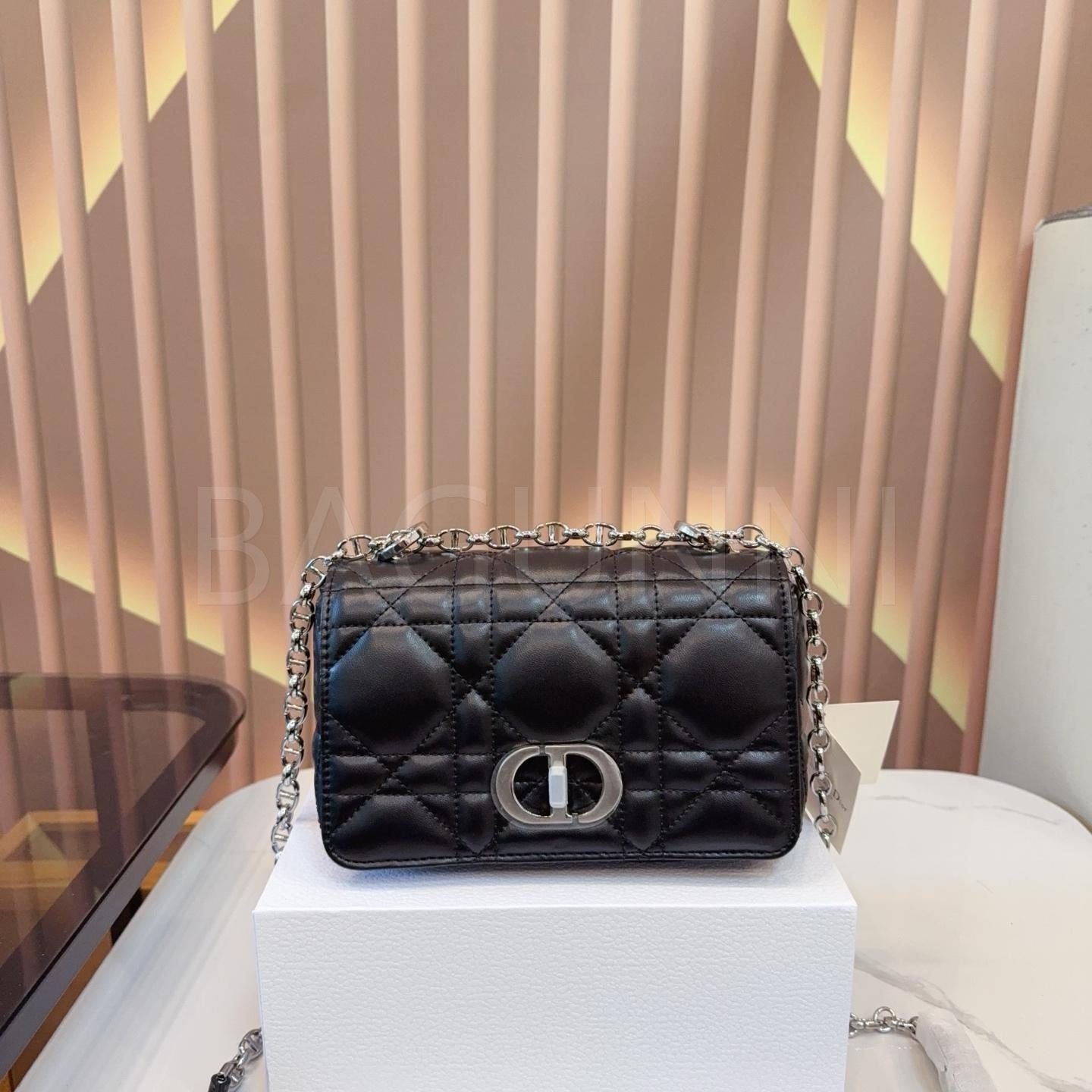 디올 카로 숄더백